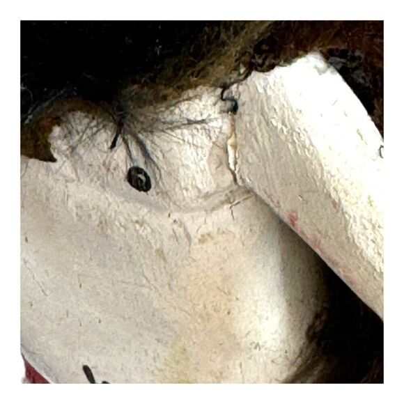 Vintage Hopi Hoop Dancer Kachina Doll Handcrafted  8" Tall Unique Folk Art SEE - Picture 8 of 9